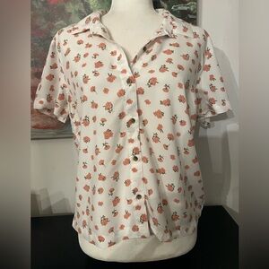Vans floral shirt